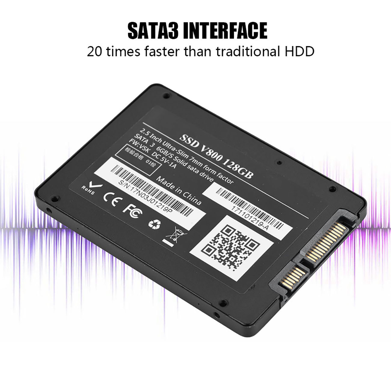 Yosoo 128G 2.5 inch PC Laptop SATA SSD